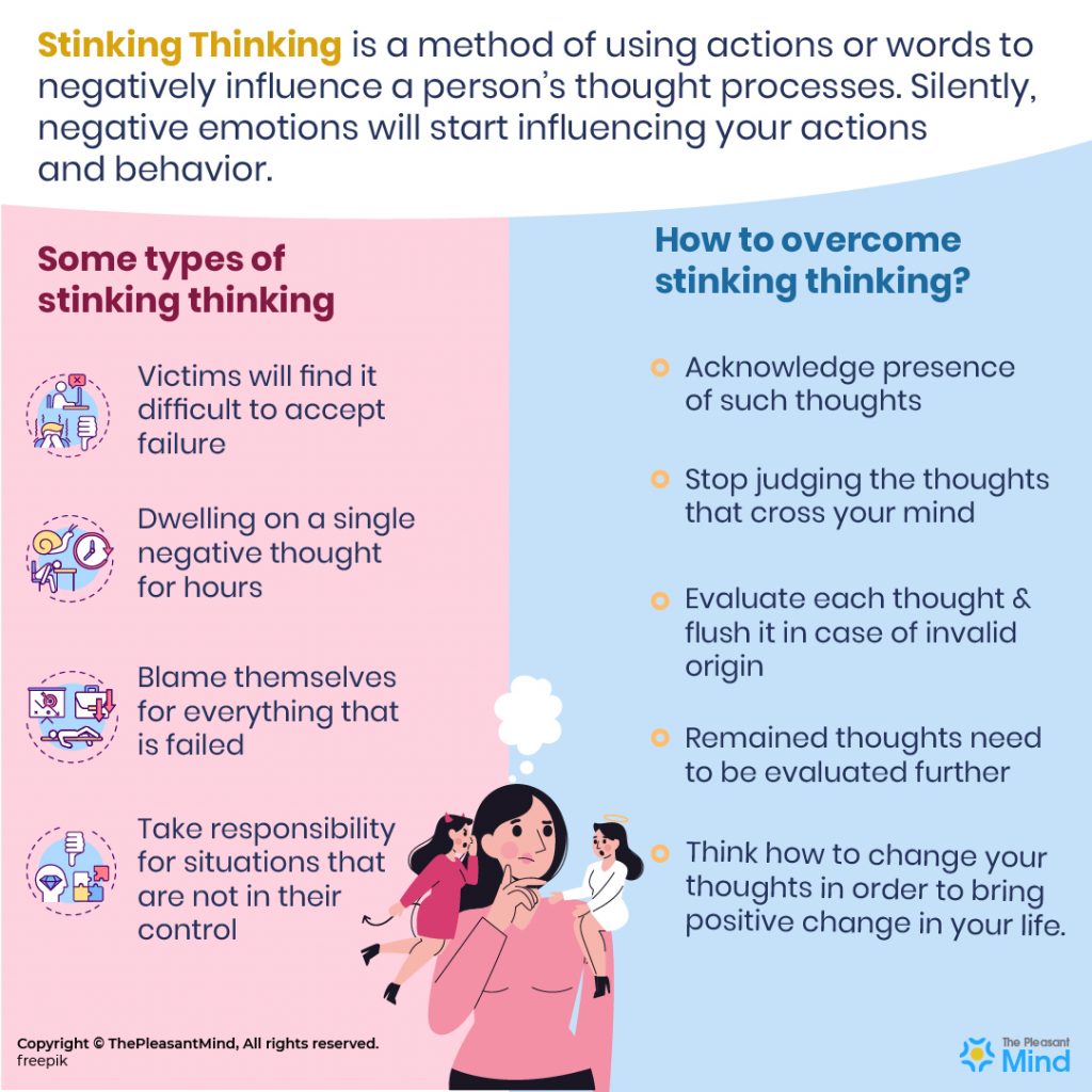 10 Types Of Stinking Thinking Explore Simple Steps To Overcome It 