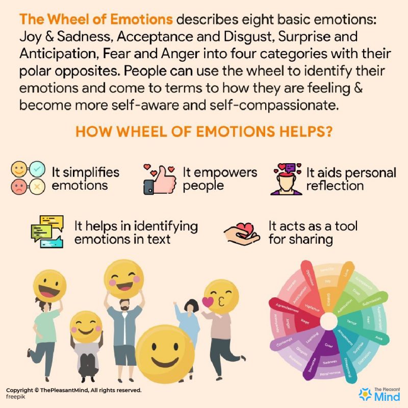 Wheel of Emotions : Know How to Use it for Self Growth | ThePleasantMind