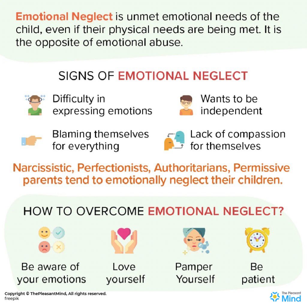 Childhood Emotional Neglect - 4 Signs & 5 Tips How to Overcome it