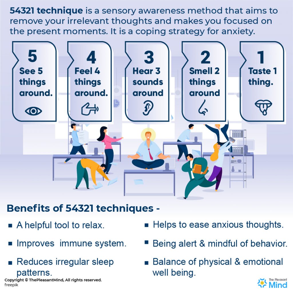 5-4-3-2-1 Technique for Stress Anxiety amp Panic Attack Relief