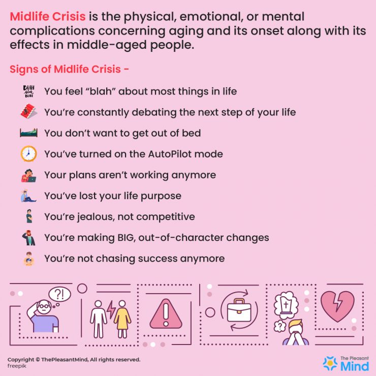 Midlife Crisis What is a Midlife Crisis, Signs, Stages & Causes