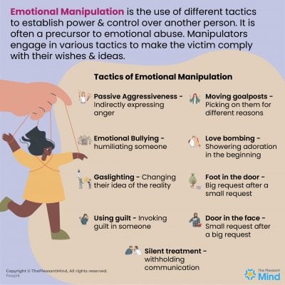 Emotional Manipulation - Meaning, Examples, Signs, Ways To Deal & More