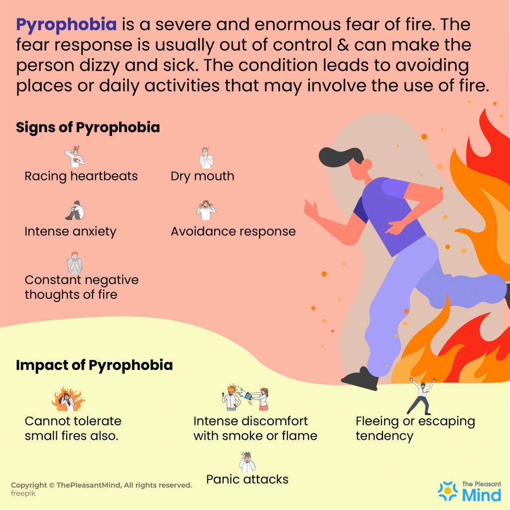 Pyrophobia - Meaning, Symptoms, Diagnosis, Therapy, and More