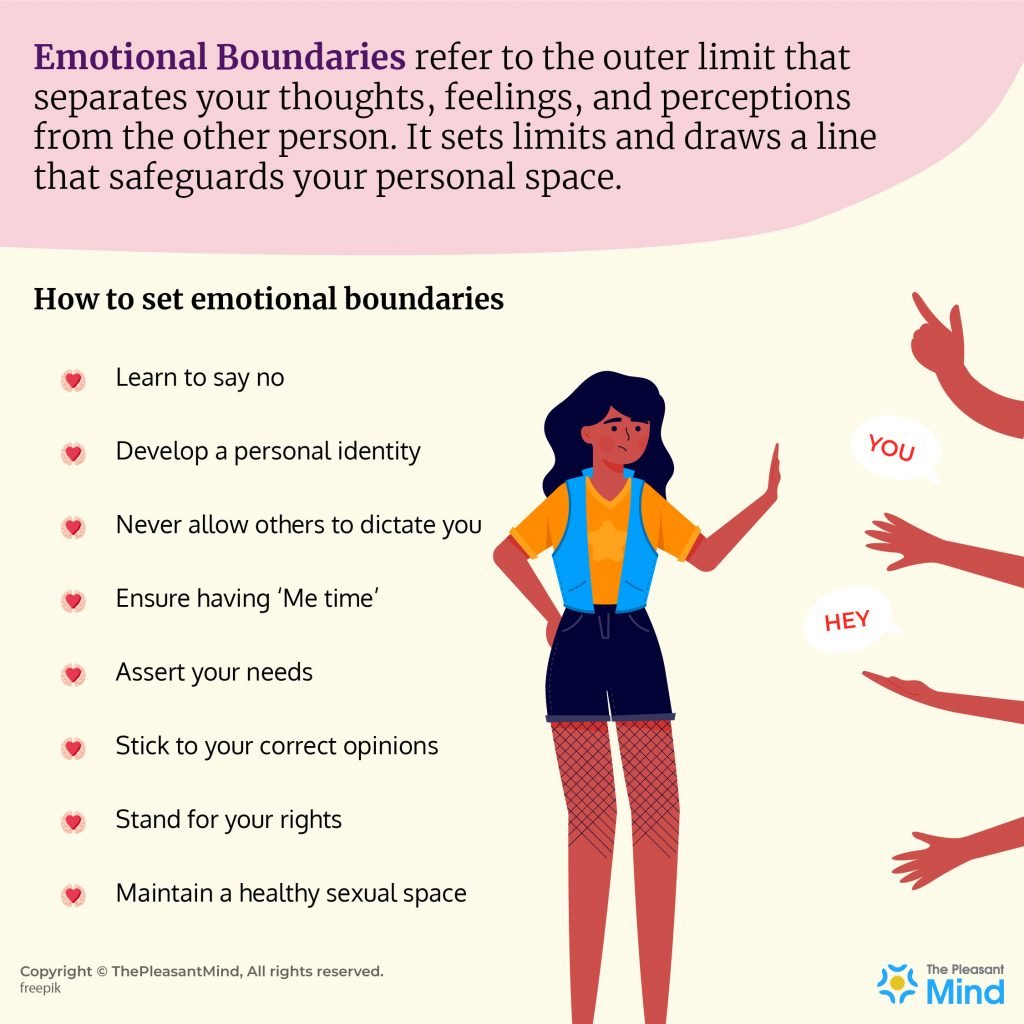 Emotional Boundaries – All about Creating Space between You and the other Person