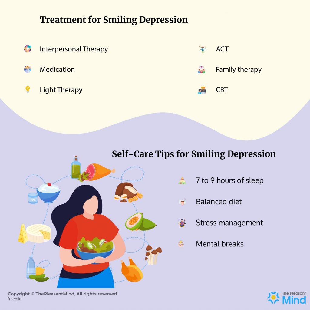 Smiling Depression - Treatment and Self-Care Tips